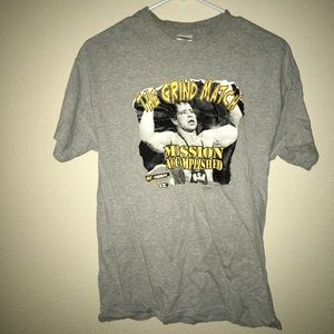 Grey wrestling T-shirt